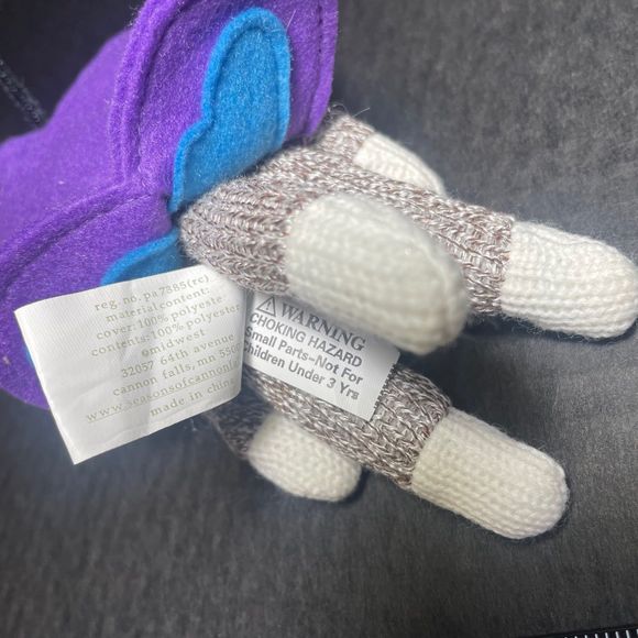 Seasons of Cannon Falls Sock Monkey Butterfly NWOT EXCELLENT - Picture 7 of 9
